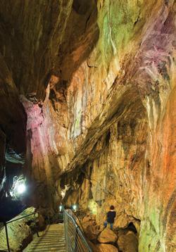 Treak Cliff Cavern, Castleton, Derbyshire