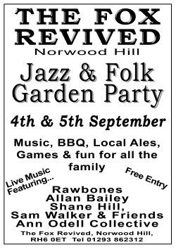 Jazz & Folk Garden Party