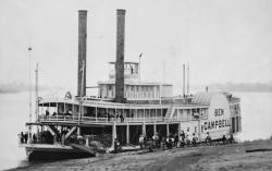 1st Paddleship steamer crosses Atlantic