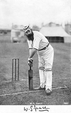 W.G. Grace Scores his Hundredth Hundred